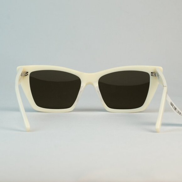 YSL Saint Laurent SL276 Mica Cateye Sunglasses, Ivory, 55mm - Picture 7 of 9